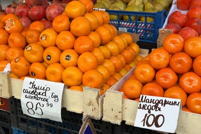 Мандарини на ринку Житомира: які ціни і асортимент Мандарини на ринку Житомира: які ціни і асортимент