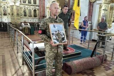 Прощання з Ігорем Приступою у Луцьку Прощання з Ігорем Приступою у Луцьку