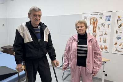 Григорій Степюк із дружиною Людмилою Моргуновою Григорій Степюк із дружиною Людмилою Моргуновою