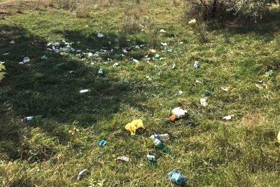 У громаді на Одещині прибрали сміттєзвалище біля водойми У громаді на Одещині прибрали сміттєзвалище біля водойми