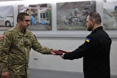 Чотирьом прикордонникам з Волині вручили державні нагороди Чотирьом прикордонникам з Волині вручили державні нагороди