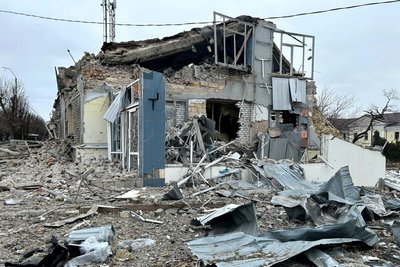 Херсонщина, пошкоджений будинок Херсонщина, пошкоджений будинок