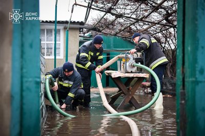 У Харківській області — підтоплення після потепління: в Ізюмському районі вода піднялася до пів метра У Харківській області — підтоплення після потепління: в Ізюмському районі вода піднялася до пів метра