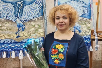 У Миколаєві відкрили виставку робіт майстрині Наталі Мазур