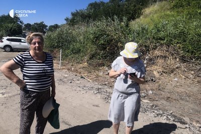 Скандал в одеській Чорноморці: для будівництва дороги частково "підрізали" схил біля моря Скандал в одеській Чорноморці: для будівництва дороги частково "підрізали" схил біля моря