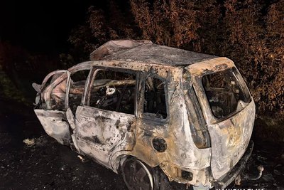 Поблизу Житомира внаслідок ДТП горіло авто: є загиблий Поблизу Житомира внаслідок ДТП горіло авто: є загиблий