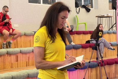 Лучанка Вікторія Струсь виконала національний рекорд України з бурпі Лучанка Вікторія Струсь виконала національний рекорд України з бурпі