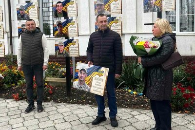 Звільнений з полону, Сергій Бойчук, Алея Надії Звільнений з полону, Сергій Бойчук, Алея Надії