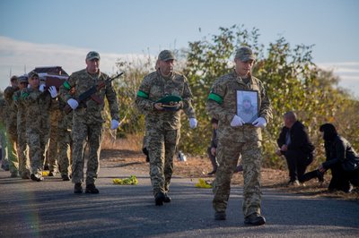 На Одещині попрощались з загиблим на фронті прикордонником На Одещині попрощались з загиблим на фронті прикордонником