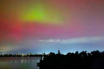 У Дніпрі зафіксували північне сяйво