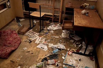 У деокупованих Липцях на Харківщині знайшли ще одну катівню окупантів У деокупованих Липцях на Харківщині знайшли ще одну катівню окупантів