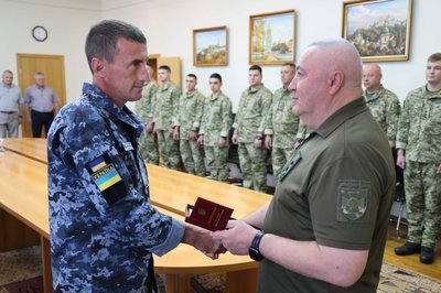 Військовий, який звільняв острів Зміїний Військовий, який звільняв острів Зміїний
