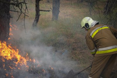 Під час пожежі у дачному будинку на Миколаївщині травмувався чоловік Під час пожежі у дачному будинку на Миколаївщині травмувався чоловік