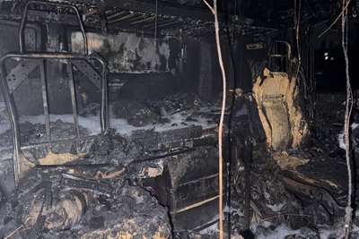 У підпалах двох вантажівок підозрюють жительку Миколаєва