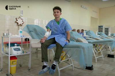 Здавав кров 100 разів: в Одесі військовому нададуть звання заслуженого донора України Здавав кров 100 разів: в Одесі військовому нададуть звання заслуженого донора України