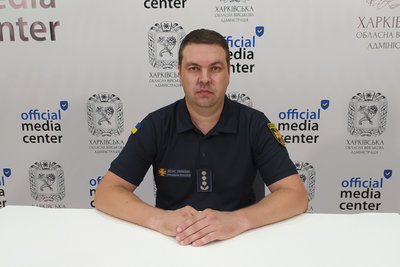 Євген Василенко на брифінгу 7 серпня 2023 року Євген Василенко на брифінгу 7 серпня 2023 року