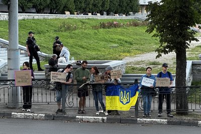 У Сумах відбулася акція на підтримку Федорова