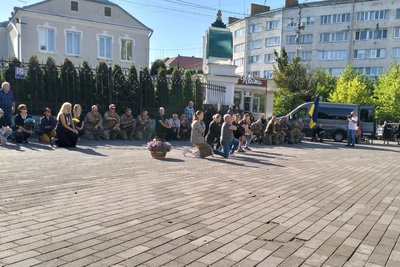 У Луцьку попрощалися з 41-річним молодшим сержантом Анатолієм Хабовцем
