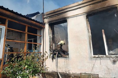 Неподалік АЗС на Житомирщині горіло кафе: площа загоряння — понад 250 квадратних метрів Неподалік АЗС на Житомирщині горіло кафе: площа загоряння — понад 250 квадратних метрів