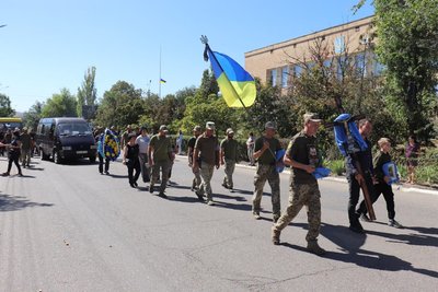 На Одещині попрощались з військовим, який загинув на фронті На Одещині попрощались з військовим, який загинув на фронті