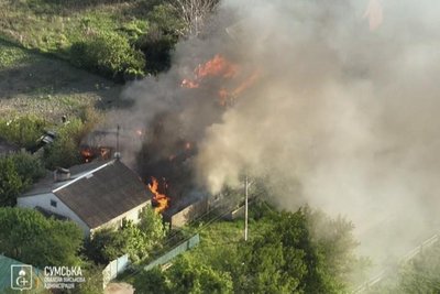 У Миропільській громаді зруйновані будинки через обстріли У Миропільській громаді зруйновані будинки через обстріли