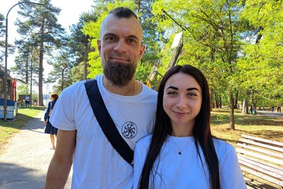 У Житомирі стартував перший фестиваль військового братерства "Люди-Титани" У Житомирі стартував перший фестиваль військового братерства "Люди-Титани"