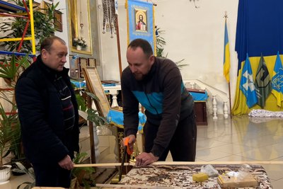 У монастирі на Рівненщині показали новий іконостас з патріотичними іконами У монастирі на Рівненщині показали новий іконостас з патріотичними іконами