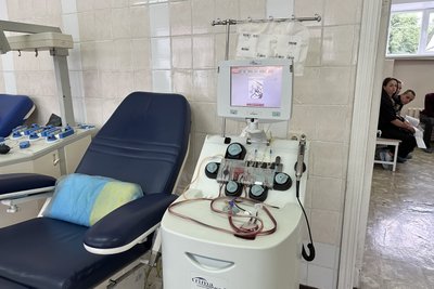 Напередодні Всесвітнього дня донора в Житомирському обласному центрі крові провели 100 донацій Напередодні Всесвітнього дня донора в Житомирському обласному центрі крові провели 100 донацій