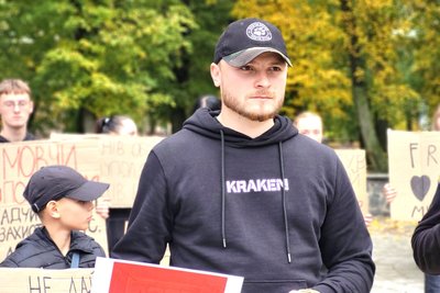 18 місяців у полоні: в Ковелі відбулася акція на підтримку захисників Маріуполя — Паксим Погонюк