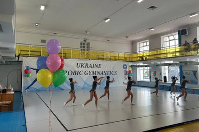 У Житомирі провели чемпіонат зі спортивної аеробіки — долучилися учасники із трьох областей У Житомирі провели чемпіонат зі спортивної аеробіки — долучилися учасники із трьох областей