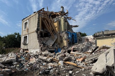 «Однією хвилиною». Як живуть люди, що вони залишаються у Біленькому неподалік Краматорськ «Однією хвилиною». Як живуть люди, що вони залишаються у Біленькому неподалік Краматорськ