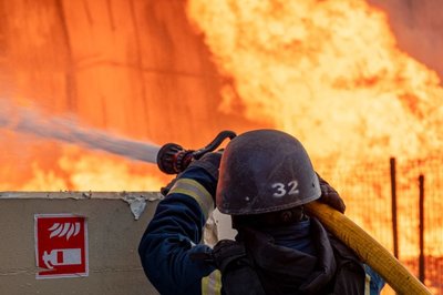 пожежа на складі пожежа на складі