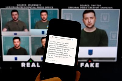 Технологія діпфейків, дезінформація Технологія діпфейків, дезінформація