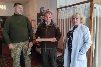 У Житомирі посмертно відзначили військовослужбовця Леоніда Мельника У Житомирі посмертно відзначили військовослужбовця Леоніда Мельника
