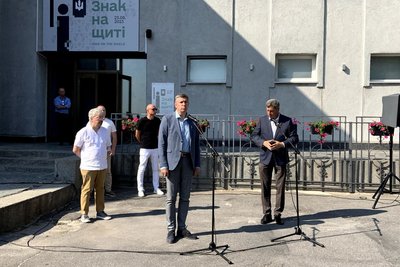 У Києві відкрилася виставка "Знак на щиті" У Києві відкрилася виставка "Знак на щиті"