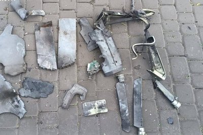 Уламки ракети «Бандероль» Уламки ракети «Бандероль»