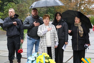 У Житомирі відкрили меморіальну дошку полеглому воїну Федору Наливайку У Житомирі відкрили меморіальну дошку полеглому воїну Федору Наливайку