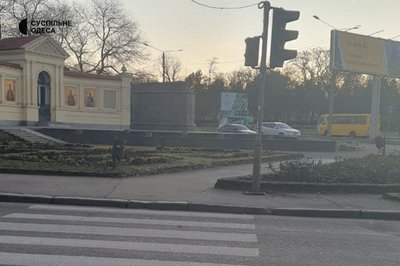 В Одесі демонтували пам'ятник Суворову