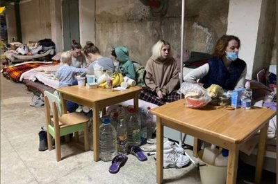 У дитячій лікарні "Охмадит" у Києві завершили ремонт укриття У дитячій лікарні "Охмадит" у Києві завершили ремонт укриття