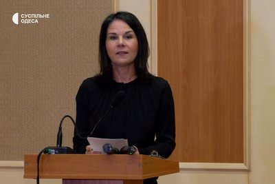 Одесу відвідала глава МЗС Німеччини Анналена Бербок: про що говорили Одесу відвідала глава МЗС Німеччини Анналена Бербок: про що говорили