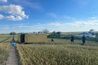 Аварія поблизу села Великий Окорськ Аварія поблизу села Великий Окорськ
