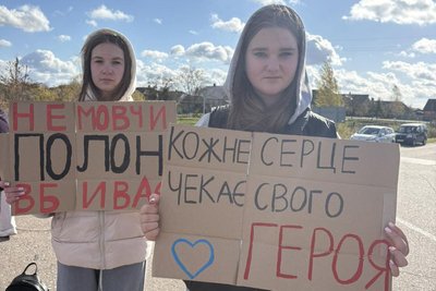 В кількох громадах Волині влаштували акції на підтримку полонених і зниклих безвісти В кількох громадах Волині влаштували акції на підтримку полонених і зниклих безвісти