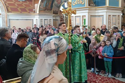 Вербна неділя у Лаврі Вербна неділя у Лаврі