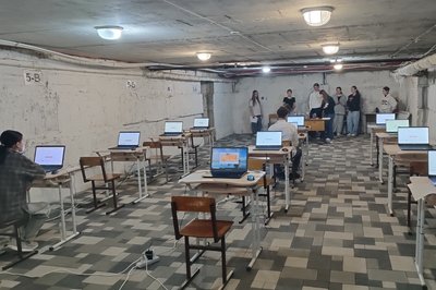 У громаді на Житомирщині обладнали пункти складання НМТ в укриттях У громаді на Житомирщині обладнали пункти складання НМТ в укриттях