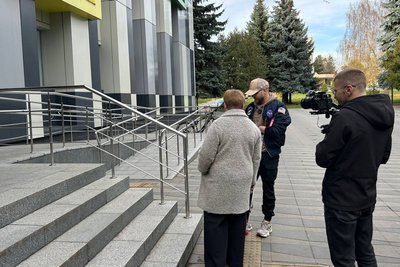 Ветеран війни із Вінниці тестував Житомир на доступність та безбар'єрність Ветеран війни із Вінниці тестував Житомир на доступність та безбар'єрність