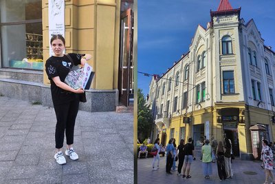 Екскурсія містом та авторська гра: в Житомирі презентували проєкт "Жінки, котрі творили історію" Екскурсія містом та авторська гра: в Житомирі презентували проєкт "Жінки, котрі творили історію"