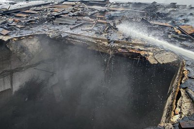 Наслідки удару по фермі Наслідки удару по фермі