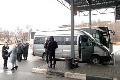 Перший автобус з Харкова до деокупованої Борової відправився 23 грудня Перший автобус з Харкова до деокупованої Борової відправився 23 грудня