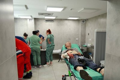 Поранений в лікарні Поранений в лікарні