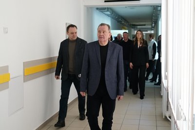 На Житомирщині відкрили оновлене диспансерне відділення обласного протитуберкульозного диспансеру На Житомирщині відкрили оновлене диспансерне відділення обласного протитуберкульозного диспансеру